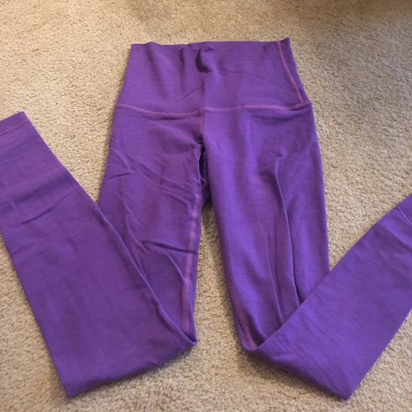 Lululemon Cotton High Waisted Leggings - Picture 3 of 5